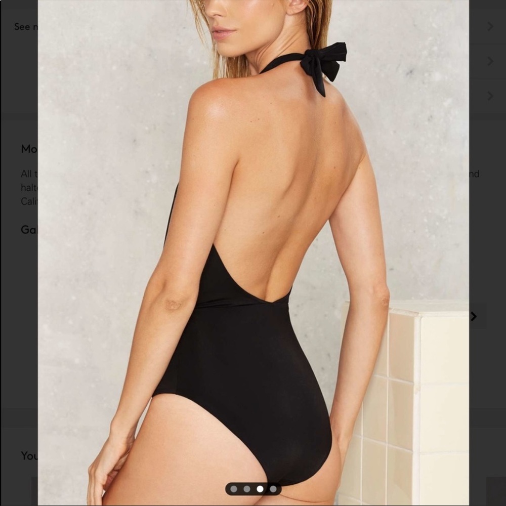 Lavish Alice by Nasty Gal The Deep It One Piece Swimsuit. - Picture 3 of 6